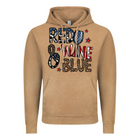 Vintage Camel red wine blue Vintage Hoodie - CowhideDigitalArt