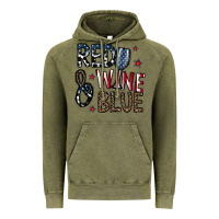 Vintage Olive red wine blue Vintage Hoodie - CowhideDigitalArt