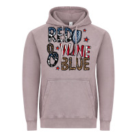 Vintage Zinc red wine blue Vintage Hoodie - CowhideDigitalArt