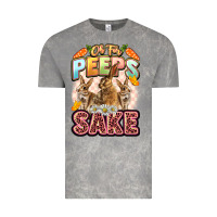 Cloud Rock Oh for peeps sake Easter Day Vintage Tee - LillyAllenDesigns