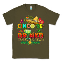 Army Green Cinco de drinko Classic Tee - FaDigitalArtStudio