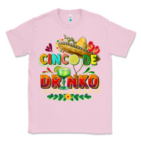 Bubblegum Pink Cinco de drinko Classic Tee - FaDigitalArtStudio
