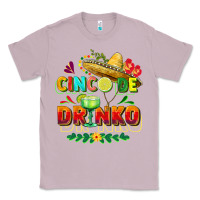 Lilac Cinco de drinko Classic Tee - FaDigitalArtStudio