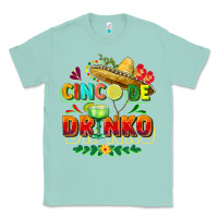 Seafoam Cinco de drinko Classic Tee - FaDigitalArtStudio