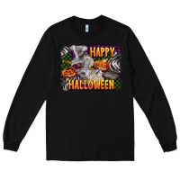 Black happy halloween koala Long Sleeve Tee - LillyAllenDesigns