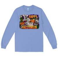 Colony Blue happy halloween koala Long Sleeve Tee - LillyAllenDesigns