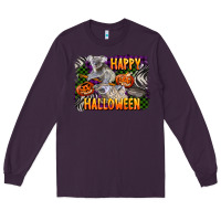 Plum happy halloween koala Long Sleeve Tee - LillyAllenDesigns