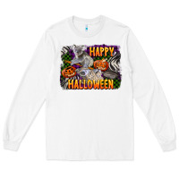 White happy halloween koala Long Sleeve Tee - LillyAllenDesigns