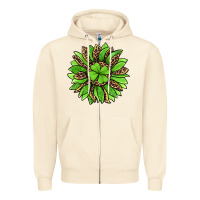 Sandshell lucky leopard st patricks sunflower Zipper Hoodie - Jasminsmagicworld
