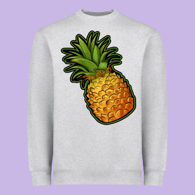 Pineapple Heavyweight Sweatshirt Designed By Jasminsmagicworld