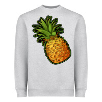 Heather Grey pineapple Heavyweight Sweatshirt - Jasminsmagicworld