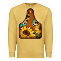 Antique Gold cowtag Premium Sweatshirt - Jasminsmagicworld