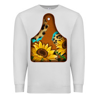 Dove Grey cowtag Premium Sweatshirt - Jasminsmagicworld