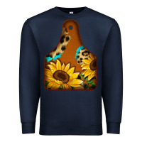 Navy cowtag Premium Sweatshirt - Jasminsmagicworld