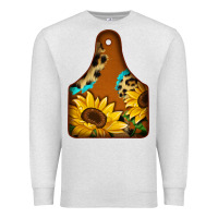 Oatmeal Heather cowtag Premium Sweatshirt - Jasminsmagicworld