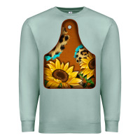 Seafoam cowtag Premium Sweatshirt - Jasminsmagicworld