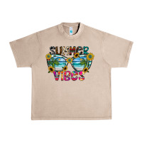French Oak Summer Vibes Urban Heavy Tee - CowhideDigitalArt