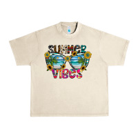 Sandshell Summer Vibes Urban Heavy Tee - CowhideDigitalArt