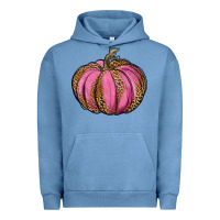 Pigment Pebble Blue leopard cancer pumpkin Urban Hoodie - RanaPortraitStore