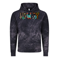Cloud Black howdy Vintage Hoodie - CowhideDigitalArt