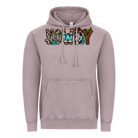 Vintage Zinc howdy Vintage Hoodie - CowhideDigitalArt