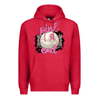 Cardinal Pink Out Volleyball Premium Hoodie - BarkalooDesign