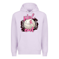 Lilac Pink Out Volleyball Premium Hoodie - BarkalooDesign