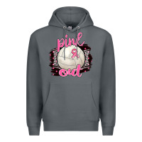 Rock Pink Out Volleyball Premium Hoodie - BarkalooDesign