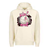 Tofu Pink Out Volleyball Premium Hoodie - BarkalooDesign