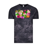 Cloud Black Stuck On You Cup Vintage Tee - CowhideDigitalArt