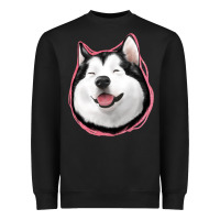 Black husky Heavyweight Sweatshirt - Jasminsmagicworld