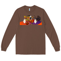 Chestnut Trick Or Treat Baby Chimpanzee Long Sleeve Tee - LillyAllenDesigns