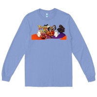 Colony Blue Trick Or Treat Baby Chimpanzee Long Sleeve Tee - LillyAllenDesigns