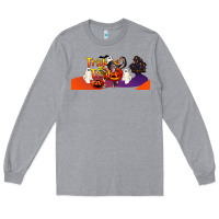 Heather Grey Trick Or Treat Baby Chimpanzee Long Sleeve Tee - LillyAllenDesigns