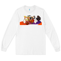White Trick Or Treat Baby Chimpanzee Long Sleeve Tee - LillyAllenDesigns