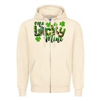 Sandshell St. Patrick's Day One Lucky Mini Zipper Hoodie - RanaPortraitStore