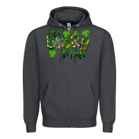 Smoke St. Patrick's Day One Lucky Mini Zipper Hoodie - RanaPortraitStore