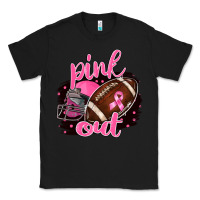 Black Pink Out Football Classic Tee - BarkalooDesign