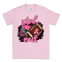 Bubblegum Pink Pink Out Football Classic Tee - BarkalooDesign