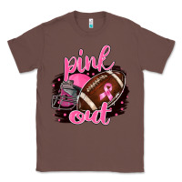 Chestnut Pink Out Football Classic Tee - BarkalooDesign