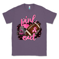 Lavender Pink Out Football Classic Tee - BarkalooDesign