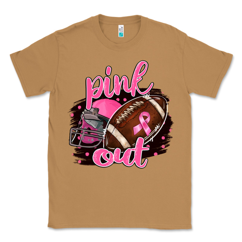 Pink Out Football Classic Tee by BarkalooDesign | Teevron