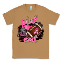 Toasted Coconut Pink Out Football Classic Tee - BarkalooDesign