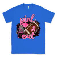True Royal Pink Out Football Classic Tee - BarkalooDesign