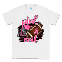 White Pink Out Football Classic Tee - BarkalooDesign