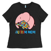 Black autism awareness autism mom Ladies Tee - CowhideDigitalArt