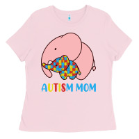 Bubblegum Pink autism awareness autism mom Ladies Tee - CowhideDigitalArt