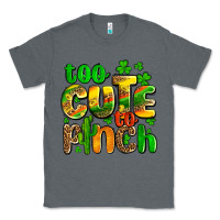Charcoal Heather St. Patrick's too cute to pinch Classic Tee - OliviaCreatesArt