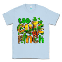 Dusty Blue St. Patrick's too cute to pinch Classic Tee - OliviaCreatesArt
