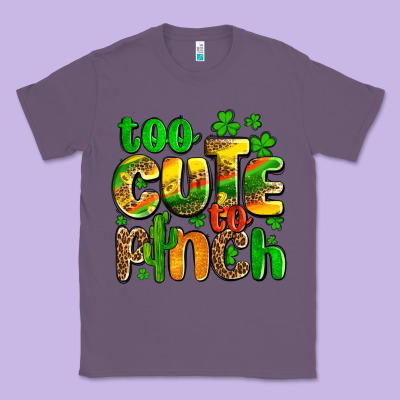 St. Patrick's Too Cute To Pinch Classic Tee Designed By Oliviacreatesart